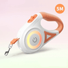 SicherGassi Leash – Illuminated Dog Leash with LED Light & Flashlight for Safe Evening Walks