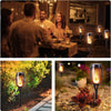 Solarbetriebene LED-Fackeln – SolarFlame Design