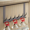 Over-The-Door Hook - Space-Saving Aluminum Door Hook for Stylish Storage