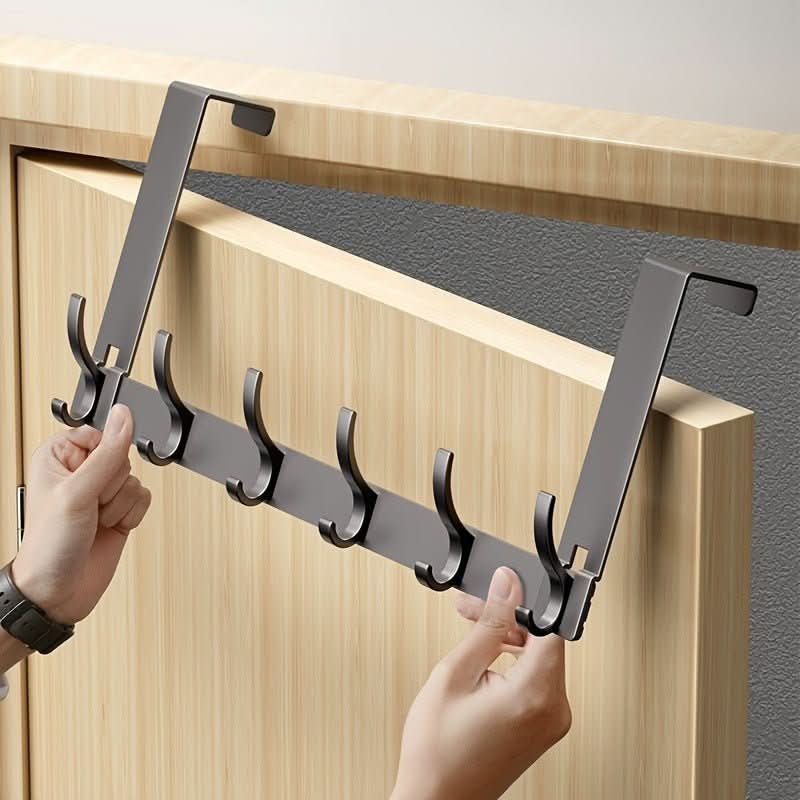 Over-The-Door Hook - Space-Saving Aluminum Door Hook for Stylish Storage