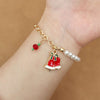 PEARLGLOW – Festliches Bettelarmband mit schimmernden Perlen für Weihnachten 5