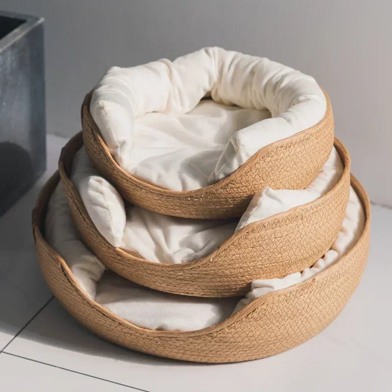 PETRABED – Handgewebtes Katzenbett aus Bambus für Komfort im Haus 3