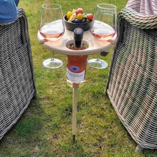 Wählerisch Wein Tisch – Tragbarer Weintisch Für Picknick & Freiluft-Genuss