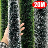 PINEWRAP – Hochwertiges grünes Weihnachtsdekoband für Kränze und Baumschmuck 14