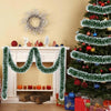 PINEWRAP – Hochwertiges grünes Weihnachtsdekoband für Kränze und Baumschmuck 1