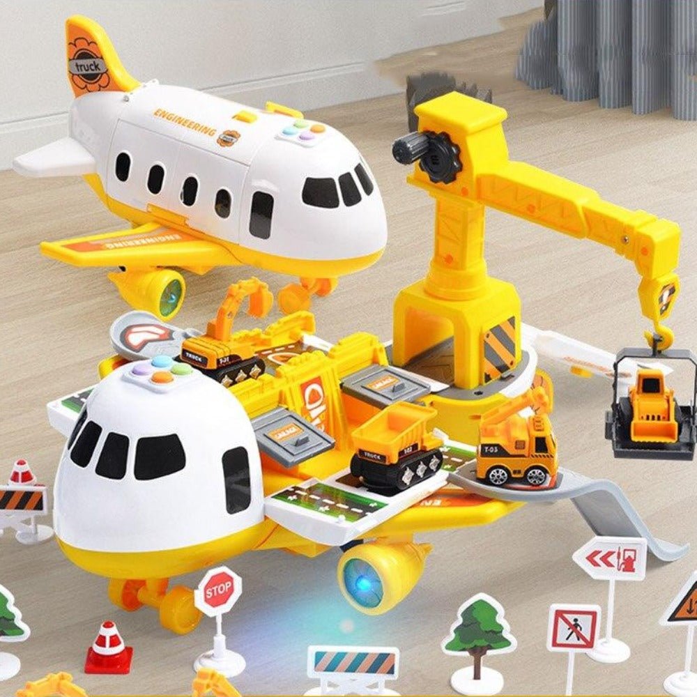 PLAYJET – Flugzeug- und Fahrzeugset für endlosen Spielspaß 9