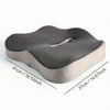 POSTUREPAD – Ergonomisches Bürositzkissen mit konturierter Rückenlehne aus Memory-Schaum 5