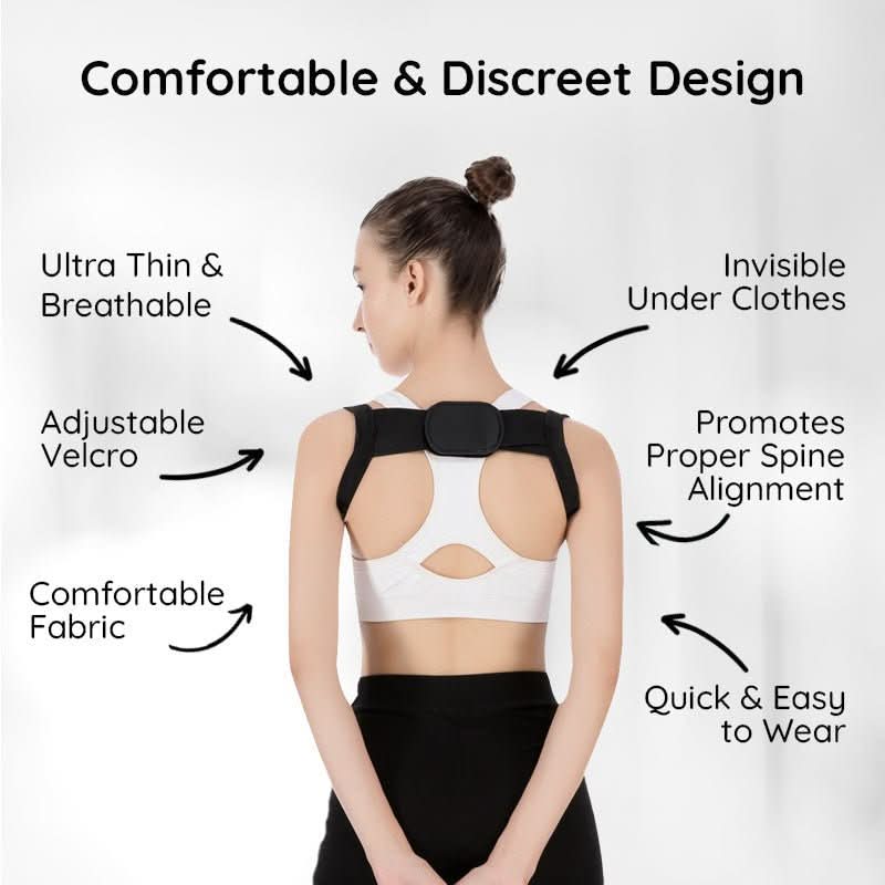 Posture Professional – Invisible Posture Corrector for Back, Shoulders & Neck