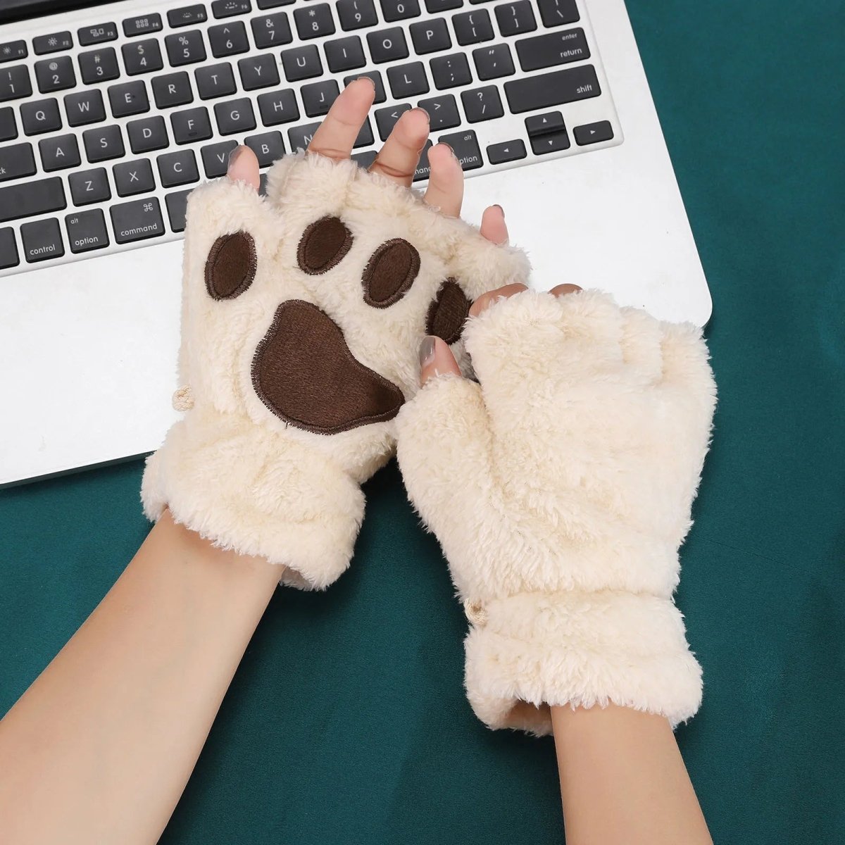 PURRMITTS – Weiche Katzenkrallenfäustlinge für verspielte Winterstimmung 5