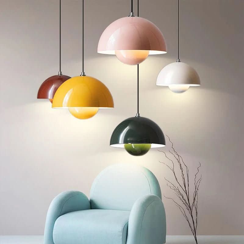 Pendant Light – Minimalist Hanging Lamp with Warm White LED Light for Relaxing Living Spaces