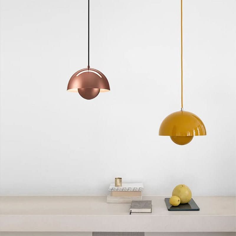 Pendant Light – Minimalist Hanging Lamp with Warm White LED Light for Relaxing Living Spaces