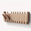Piano Hooks - Handcrafted Wooden Piano Style Coat Rack for Stylish Wall Storage