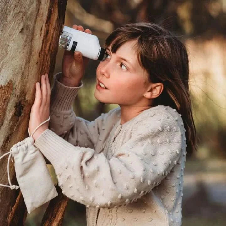 Explorer Lens – Portable Microscope – 60x–120x Magnification – Discover and Learn Anywhere