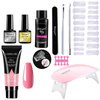 Polygelpro – DIY Nail Set With UV Lamp For Strong & Stylish Nails