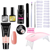 Polygelpro – DIY Nail Set With UV Lamp For Strong & Stylish Nails