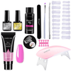 Polygelpro – DIY Nail Set With UV Lamp For Strong & Stylish Nails