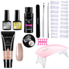 Polygelpro – DIY Nail Set With UV Lamp For Strong & Stylish Nails