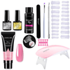 Polygelpro – DIY Nail Set With UV Lamp For Strong & Stylish Nails