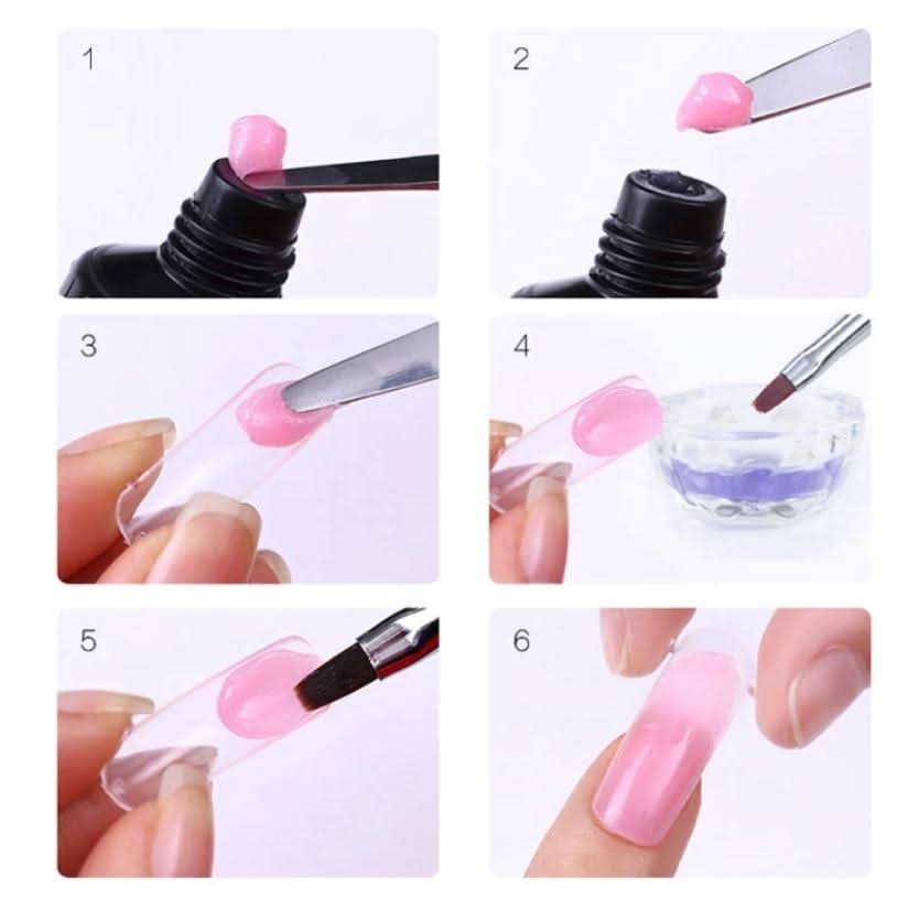Polygelpro – DIY Nail Set With UV Lamp For Strong & Stylish Nails