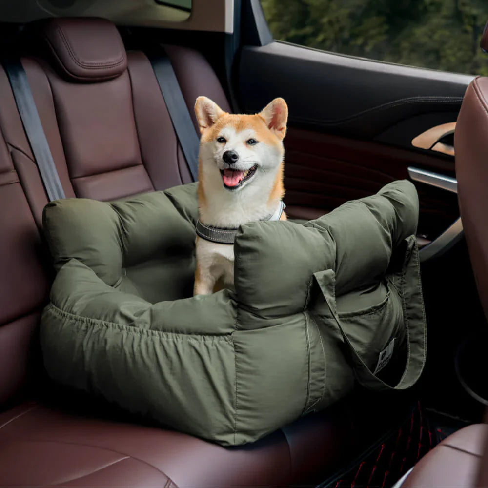 Bequemes Hundebett für das Auto