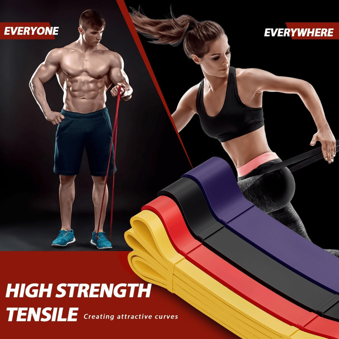 Resistance Bands – Resistance Loop Set for Versatile Strength Training