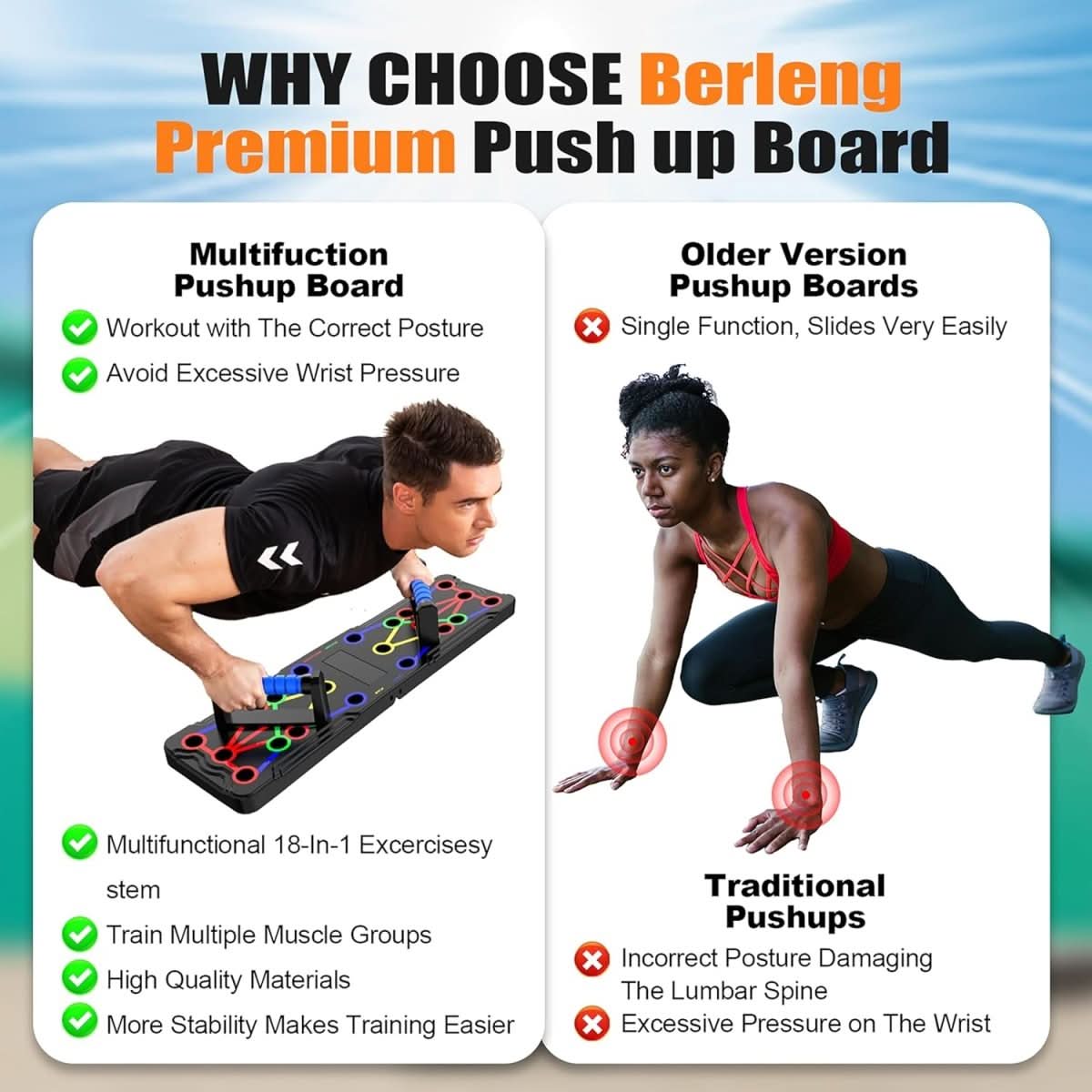 PowerFlex – Training Board For Targeted Muscle Growth In Chest & Shoulders