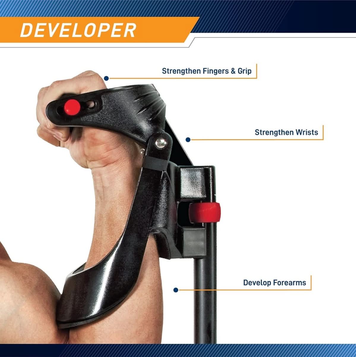 Power Grip - Hand Trainer for Targeted Grip & Forearm Training