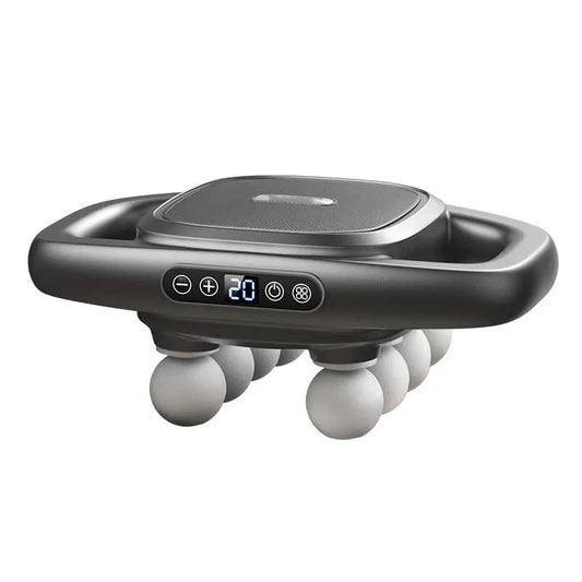 PowerRelief 8 – Fascia Massage Gun with 8 Heads & 30 Intensity Levels