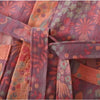 PrintLuxe Bathrobe – Printed Cotton Bathrobe with Retro Floral Pattern