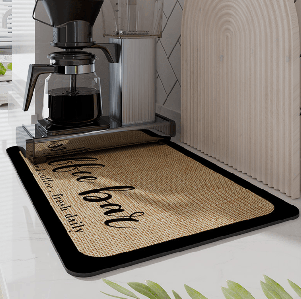 Dish Drying Mat - Fast-Drying, Highly Absorbent Kitchen Mat