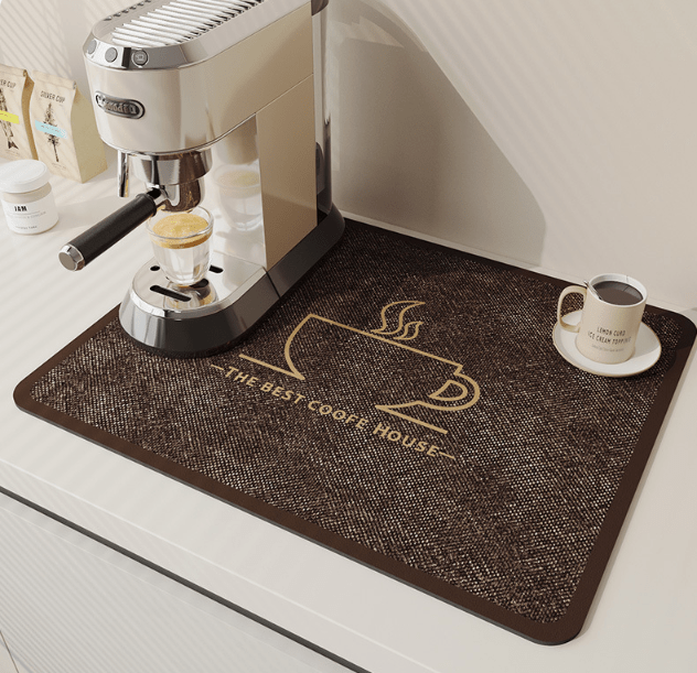 Dish Drying Mat - Fast-Drying, Highly Absorbent Kitchen Mat