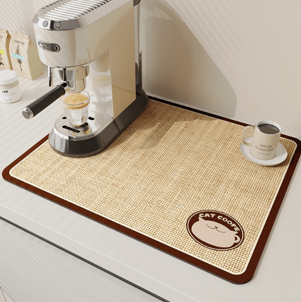 Dish Drying Mat - Fast-Drying, Highly Absorbent Kitchen Mat