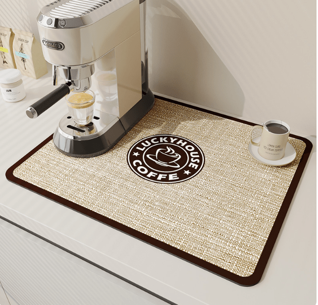 Dish Drying Mat - Fast-Drying, Highly Absorbent Kitchen Mat