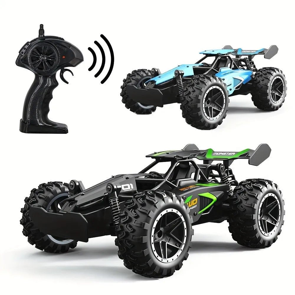RACERUSH – Elektrisches 1:18 Offroad-RC-Auto mit robusten Gummireifen 2