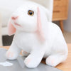 REALBUN – 20 cm großes, lebensechtes Plüschkaninchen für Wohndekoration und als Geschenk 11