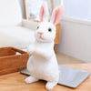 REALBUN – 20 cm großes, lebensechtes Plüschkaninchen für Wohndekoration und als Geschenk 12
