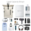 ROLLTRAIL Backpack - Expandable Rolltop Backpack with USB, Laptop Compartment & Anti-Shock System