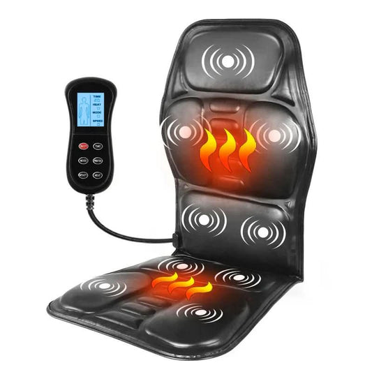 RelaxPillow – Electric Back Massager Cushion with Heat Function for Deep Relaxation