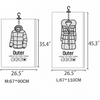 Professional Vacuum Bags – Hanging Vacuum Storage Bags Set of 3