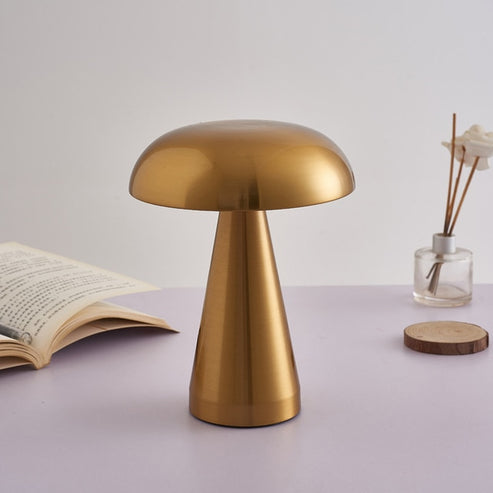 Metall Pilz Lampe