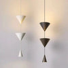 LUCINE Minimalist Double Cone Pendant Light
