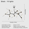 ORLETHIA – Modern Ceiling Light Made of Iron and Glass