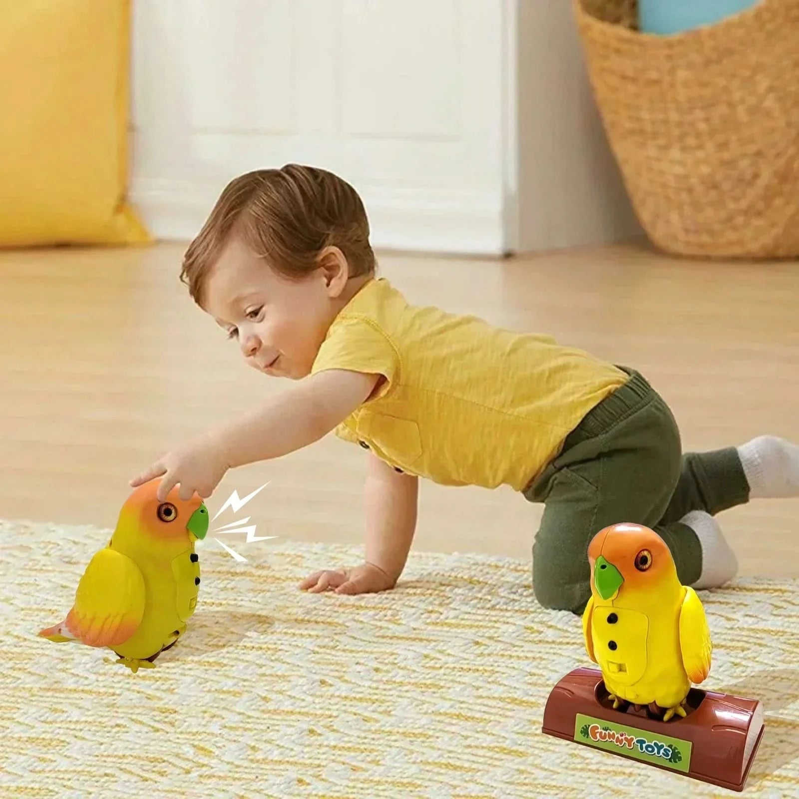 Chatterbox – Interactive Parrot that Repeats Everything