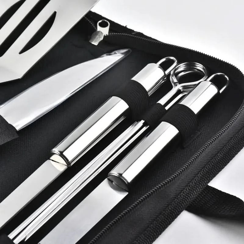 Grill Master BBQ Tool Set – Fully Equipped for Stylish Grilling