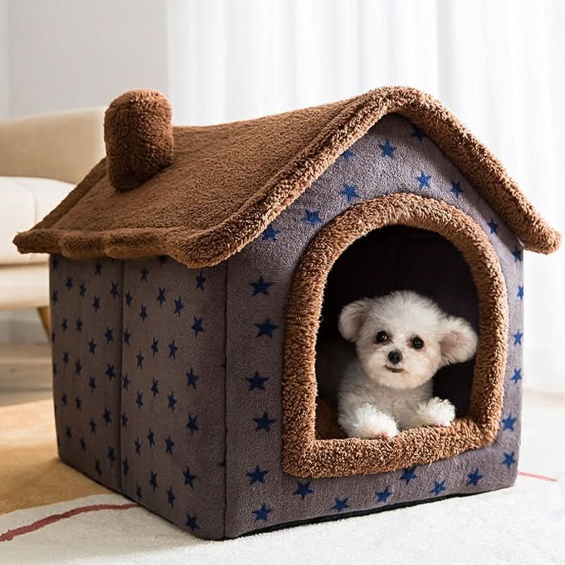 Fluffy Home - Cozy Pet House For Small Dogs & Cats Up To 4 kg