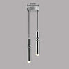 ELYISIA Double Geometric Cylindrical Brass Pendant Light Modern Lighting Living Room