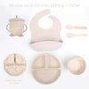 WeicherBiss – 6-Piece Silicone Feeding Set For Stress-Free Learning To Eat