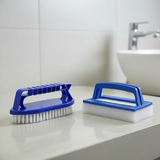 Pool Cleaner - 2-in-1 Pool Brush Set for Heavy Duty Cleaning