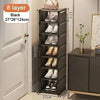 Shoe Corner Shelf – Stackable Shoe Rack for Corners – Space-Saving Organization with Style