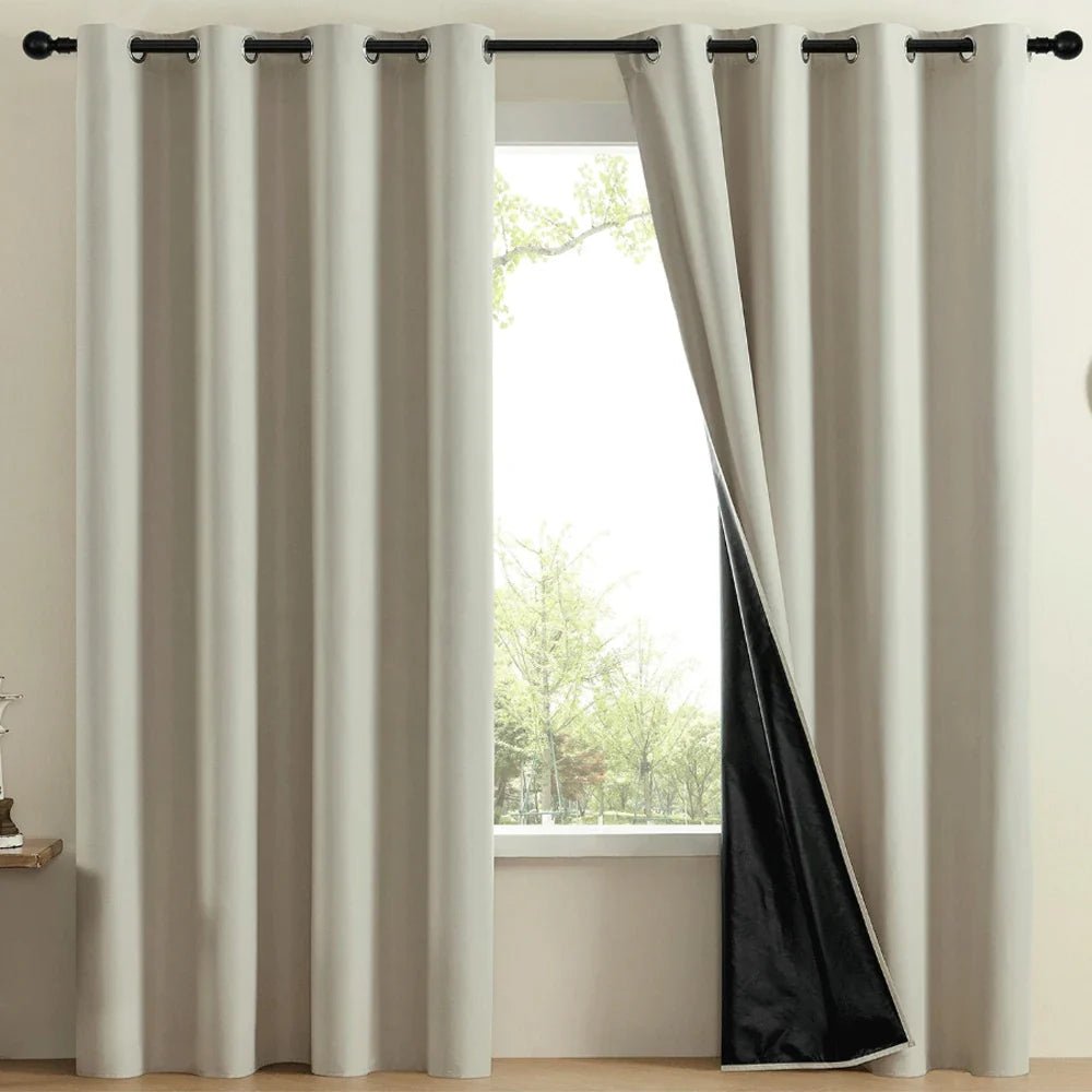SilentShadow – Modern Minimalist Blackout Curtain